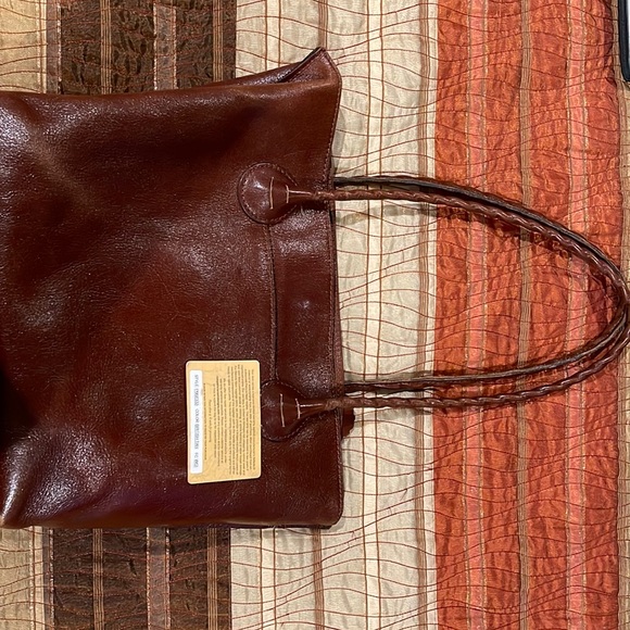 Patricia Nash British Tan tote - Picture 1 of 4